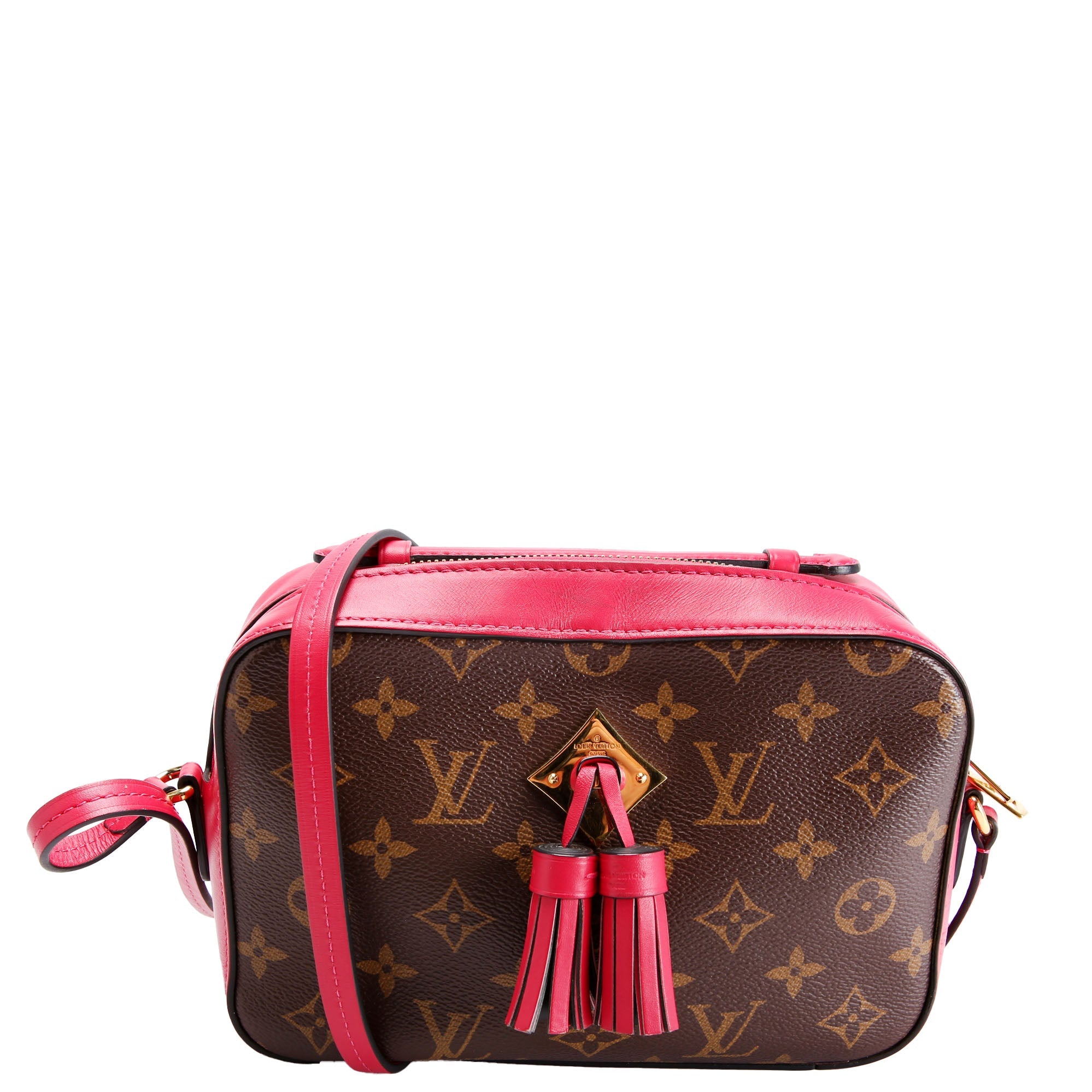 Louis Vuitton Saintonge Monogram Brown/Pink