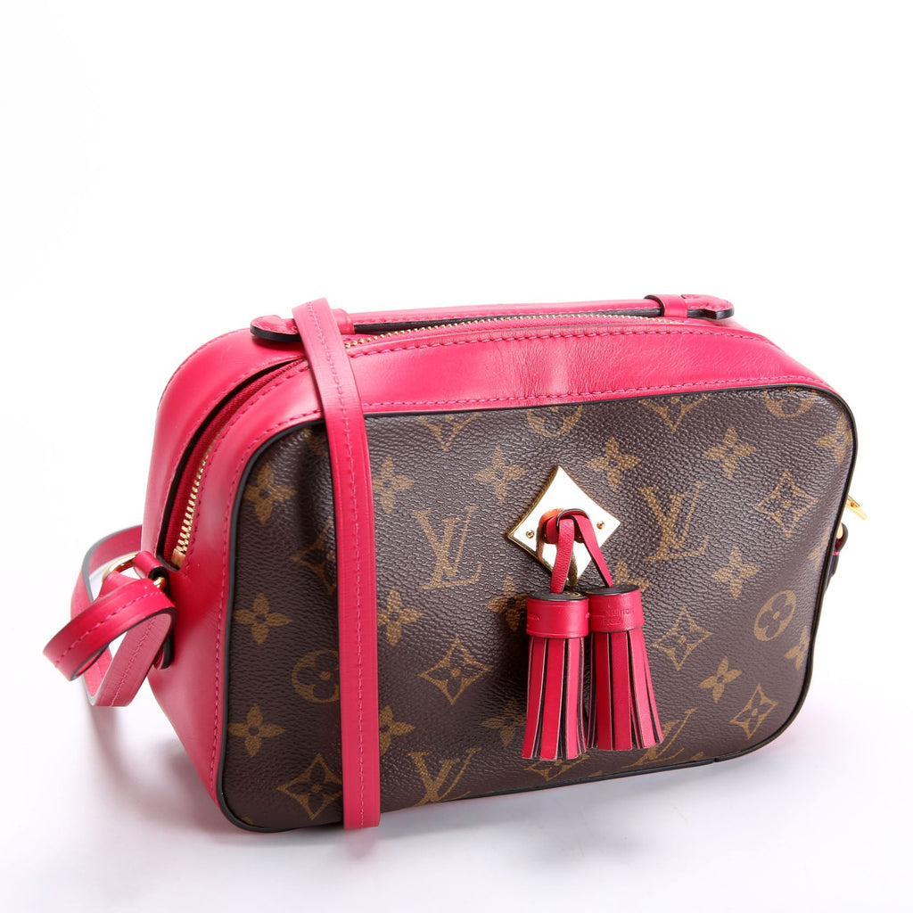 Louis Vuitton Saintonge Monogram Brown/Pink