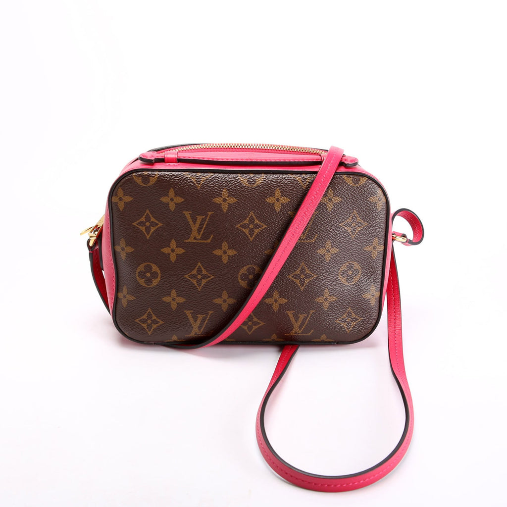 Louis Vuitton Saintonge Monogram Brown/Pink