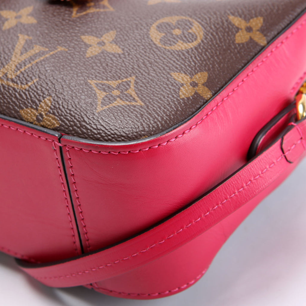 Louis Vuitton Saintonge Monogram Brown/Pink