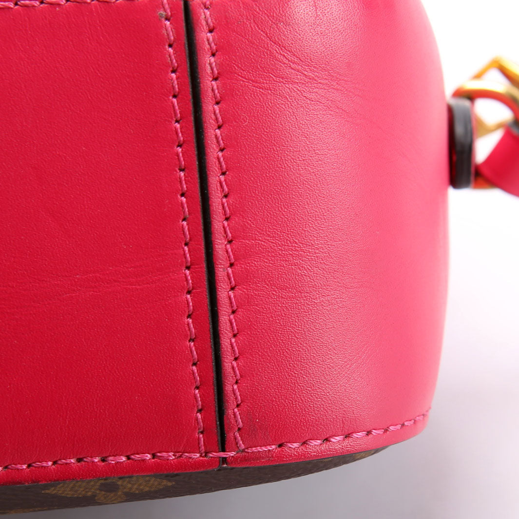 Louis Vuitton Saintonge Monogram Brown/Pink