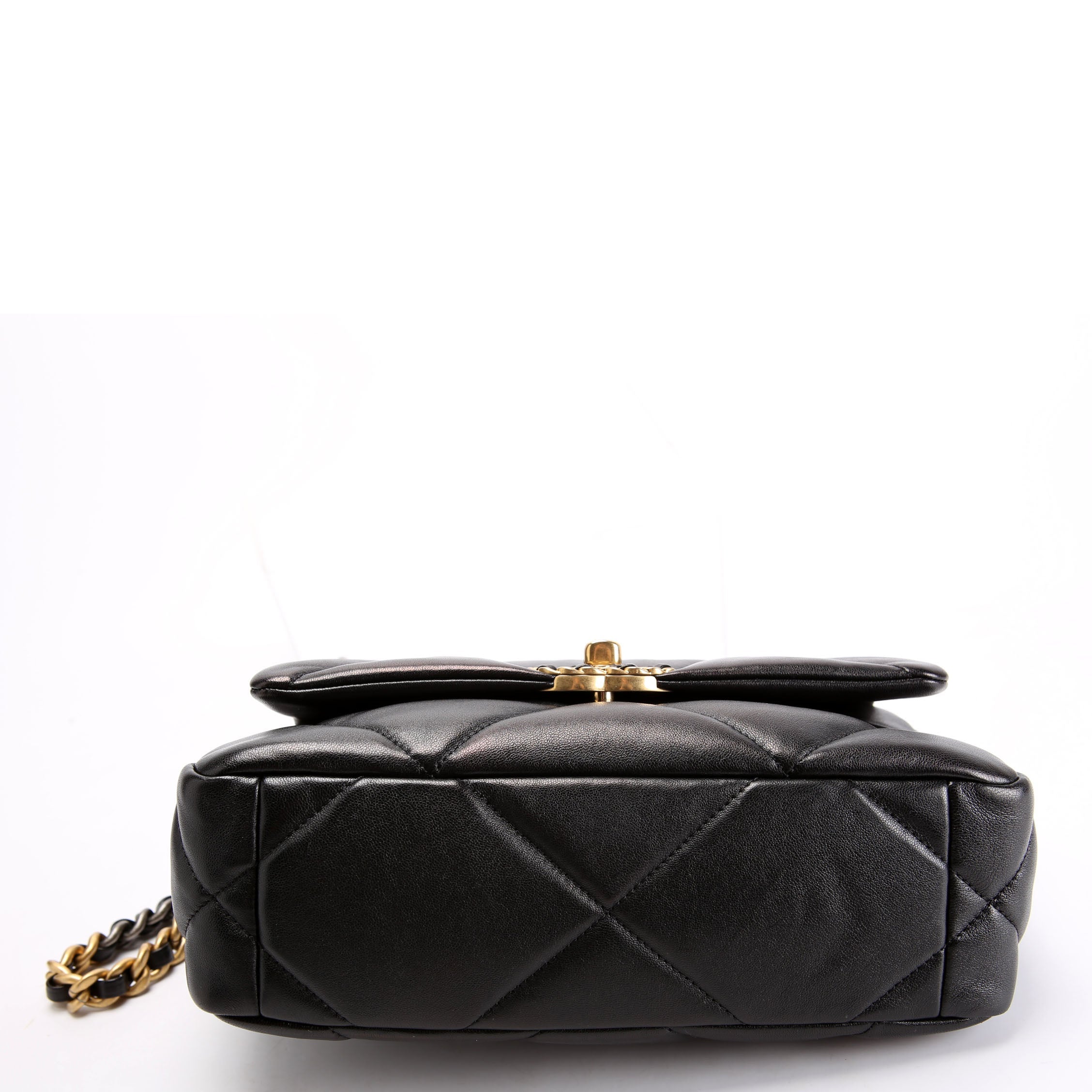 Chanel Quilted Lambskin 19 Small Flap RFID Black