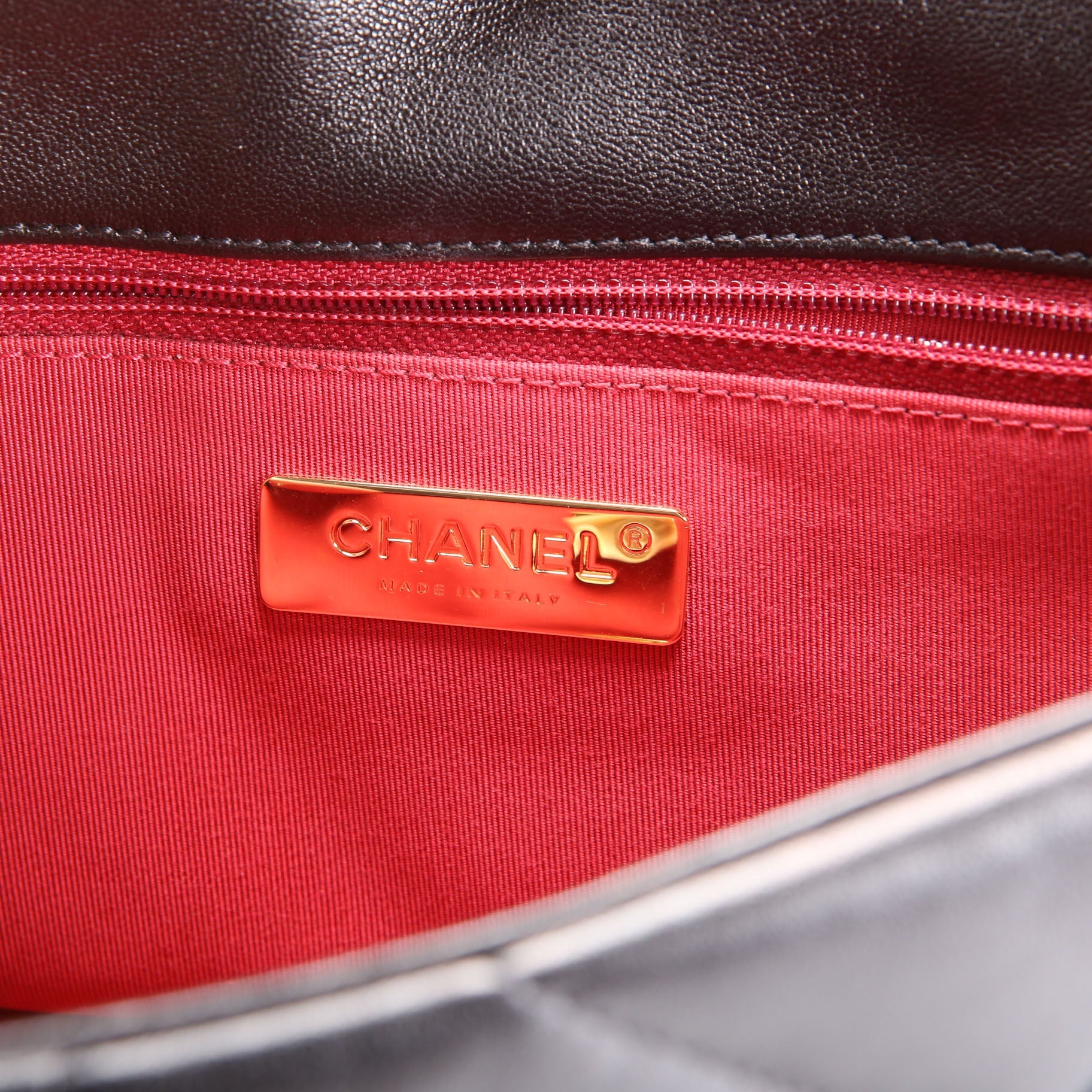 Chanel Quilted Lambskin 19 Small Flap RFID Black
