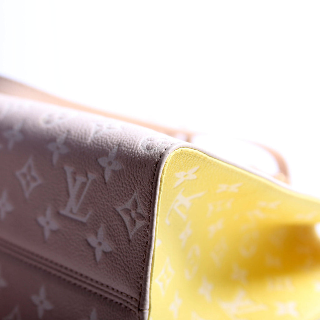 Louis Vuitton ONTHEGO Spring In The City MM Biege/Yellow