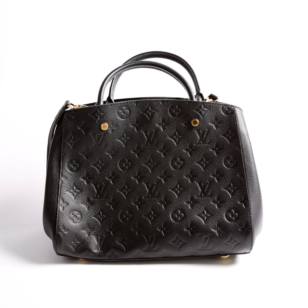 Louis Vuitton Montaigne MM Empreinte Black