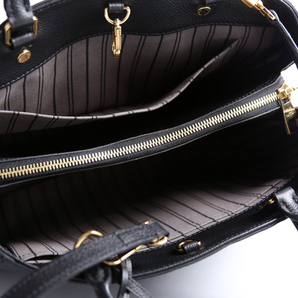Louis Vuitton Montaigne MM Empreinte Black