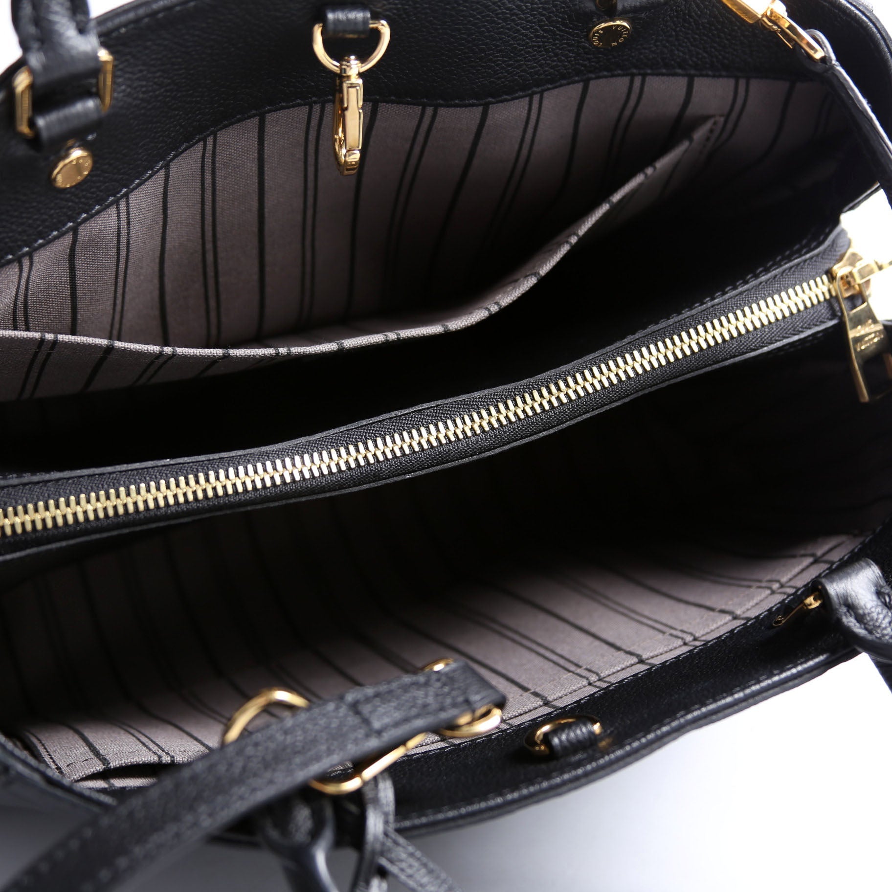 Louis Vuitton Montaigne MM Empreinte Black