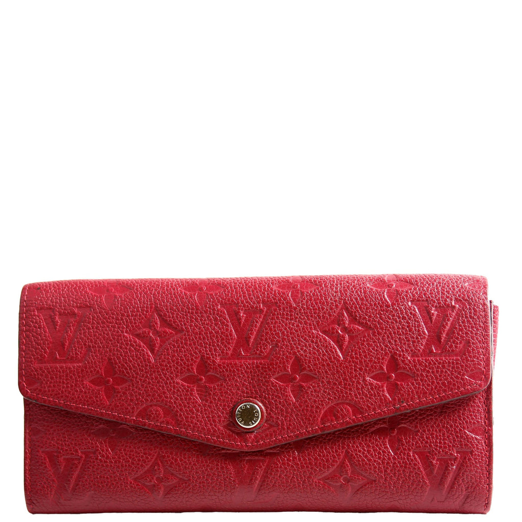 Louis Vuitton Curieuse Wallet Empreinte Berry