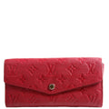 Louis Vuitton Curieuse Wallet Empreinte Berry