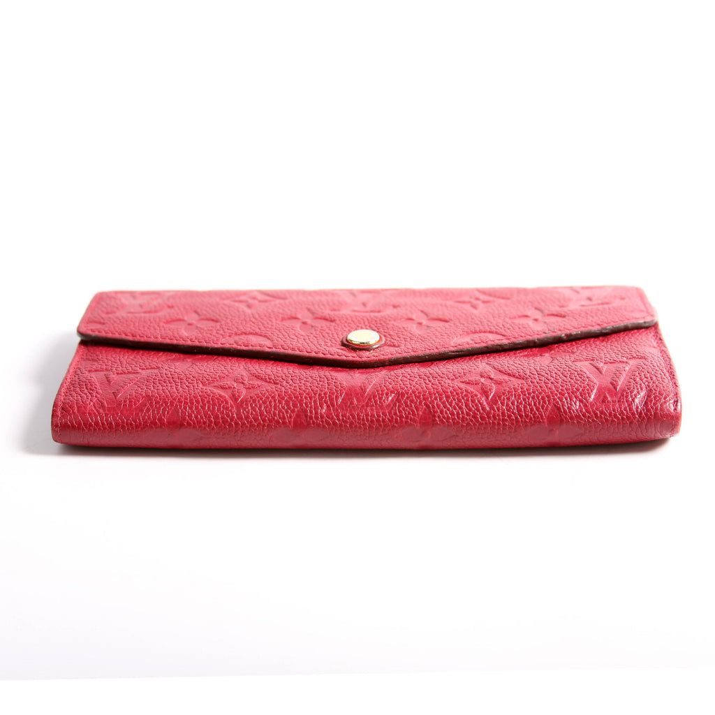 Louis Vuitton Curieuse Wallet Empreinte Berry