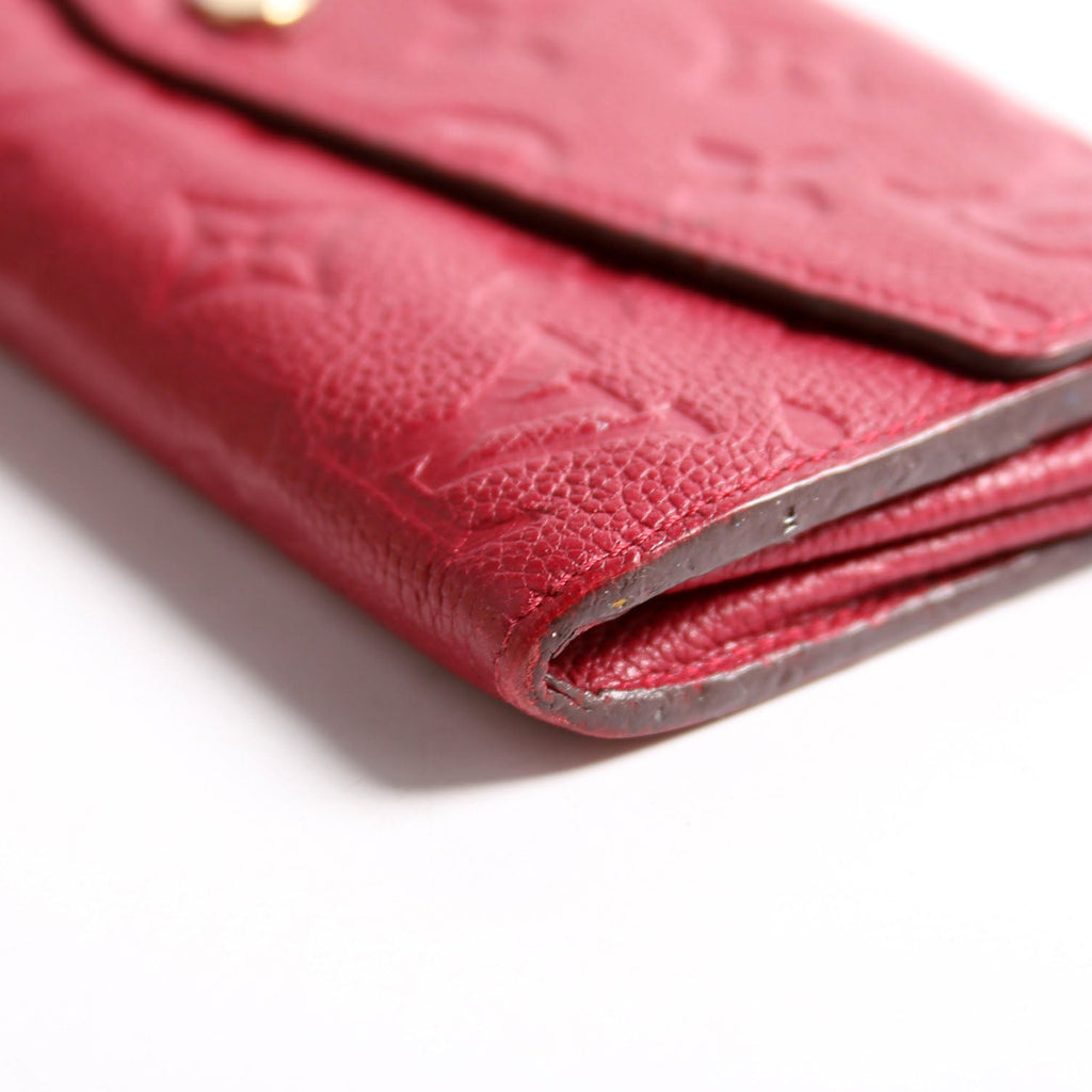 Louis Vuitton Curieuse Wallet Empreinte Berry