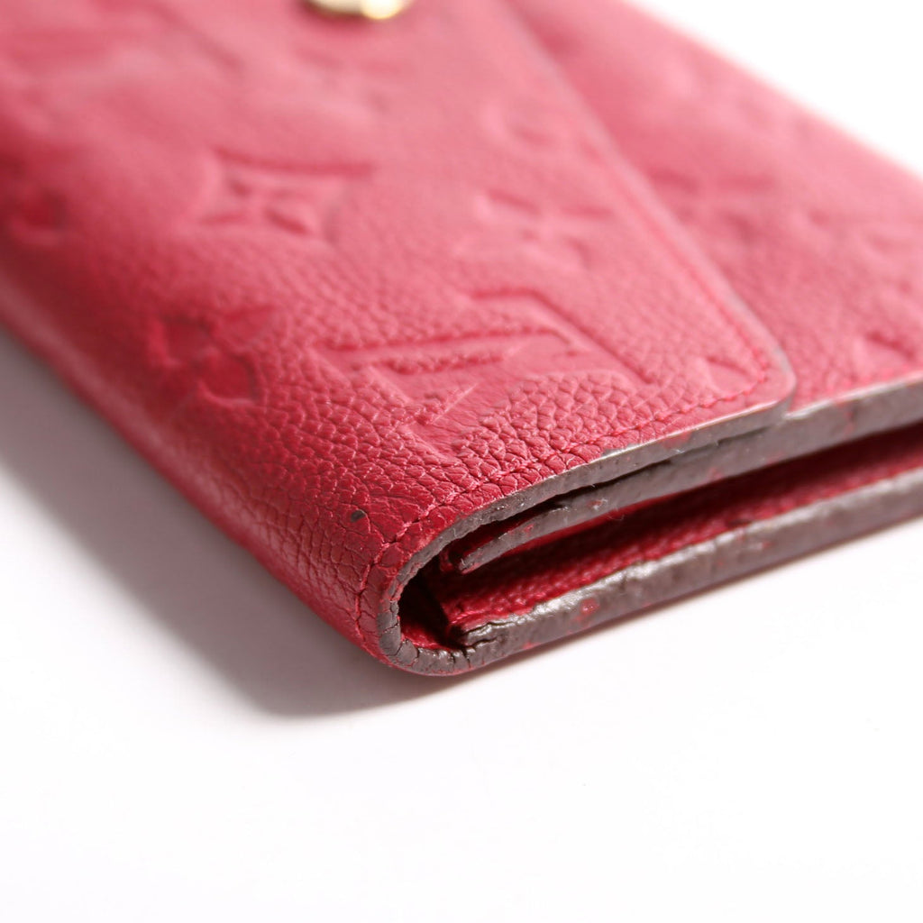 Louis Vuitton Curieuse Wallet Empreinte Berry