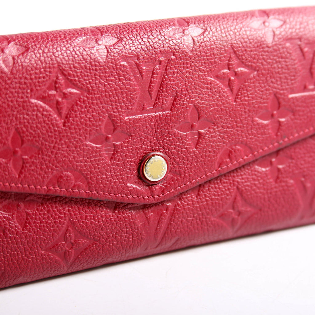 Louis Vuitton Curieuse Wallet Empreinte Berry