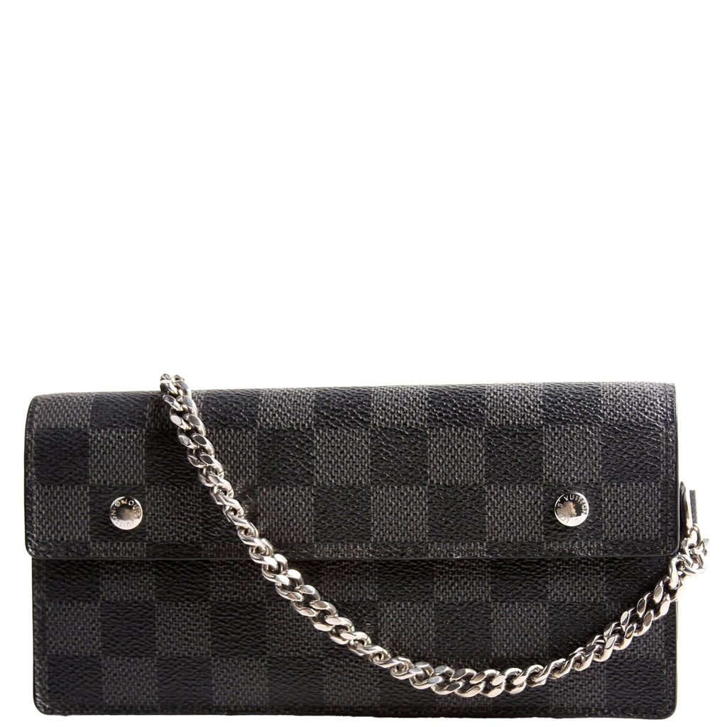 Louis Vuitton Accordion Wallet Damier Graphite