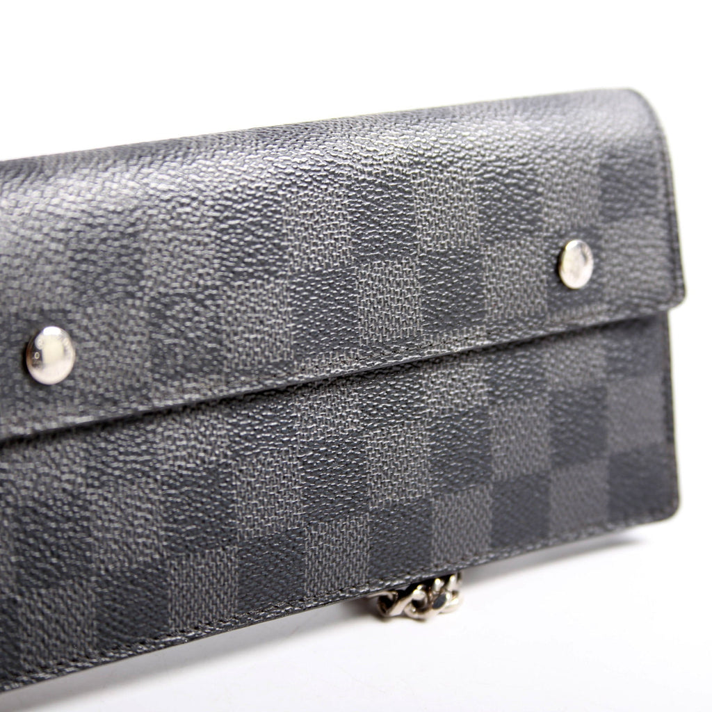 Louis Vuitton Accordion Wallet Damier Graphite