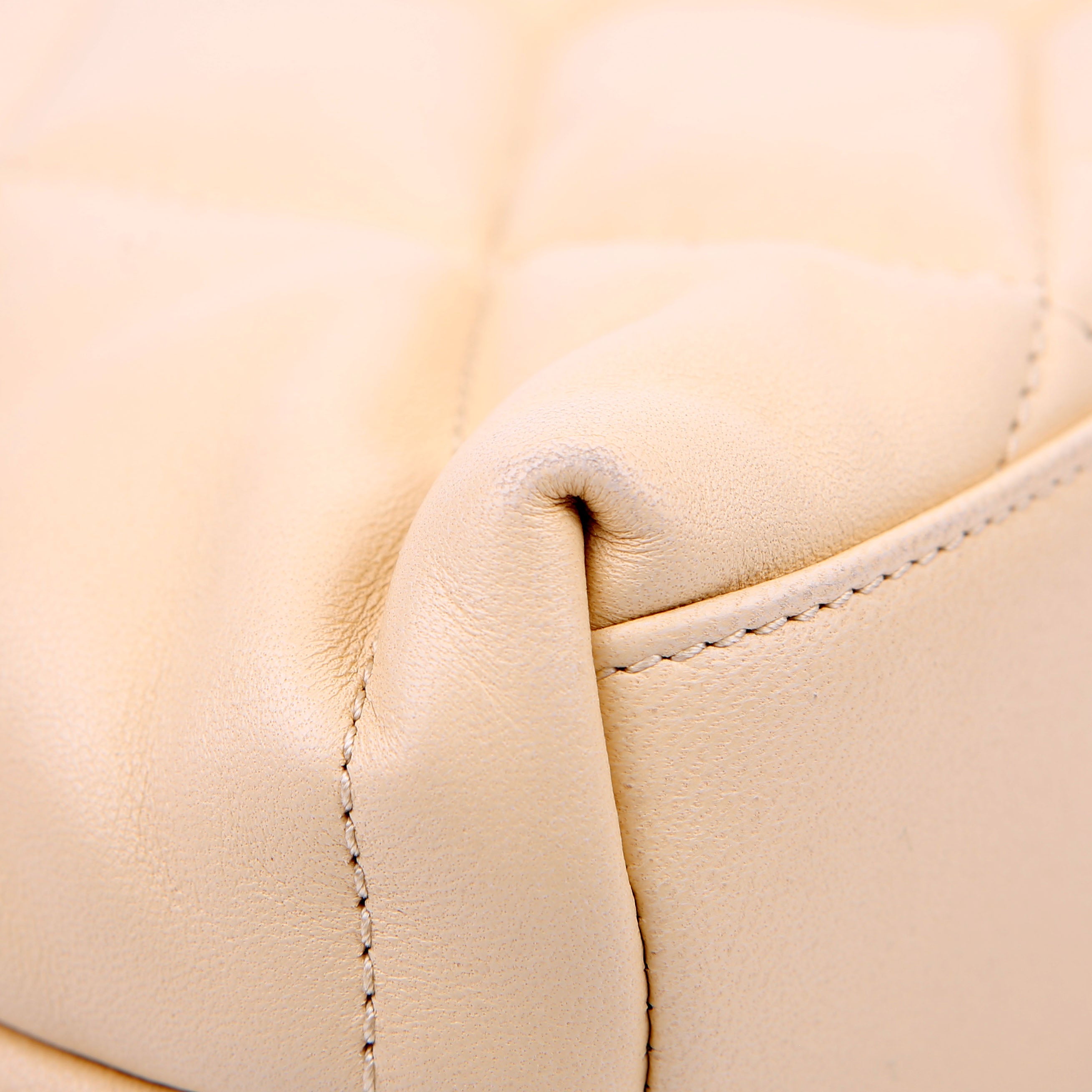 Saint Laurent Loulou Toy Puffer Yellow 620333