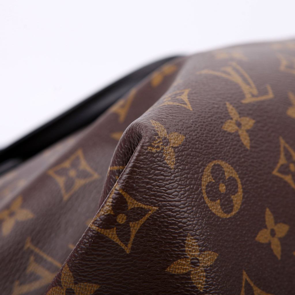 Louis Vuitton Flower Zipped Tote MM Monogram Black