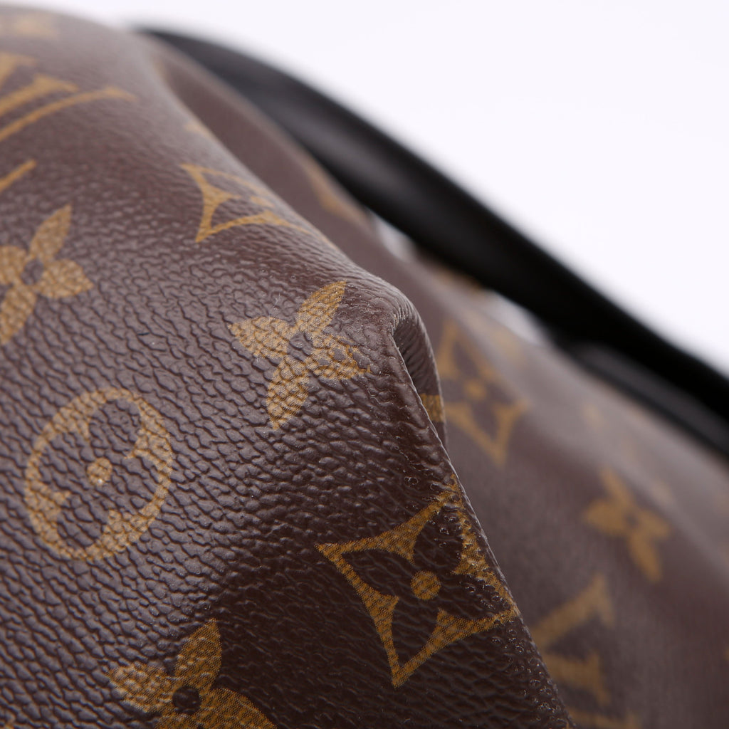 Louis Vuitton Flower Zipped Tote MM Monogram Black