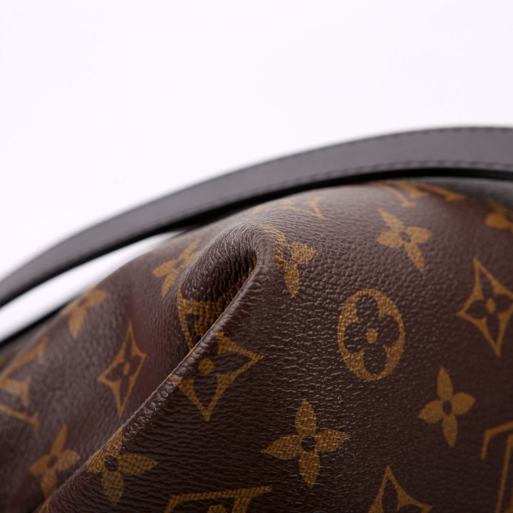 Louis Vuitton Flower Zipped Tote MM Monogram Black