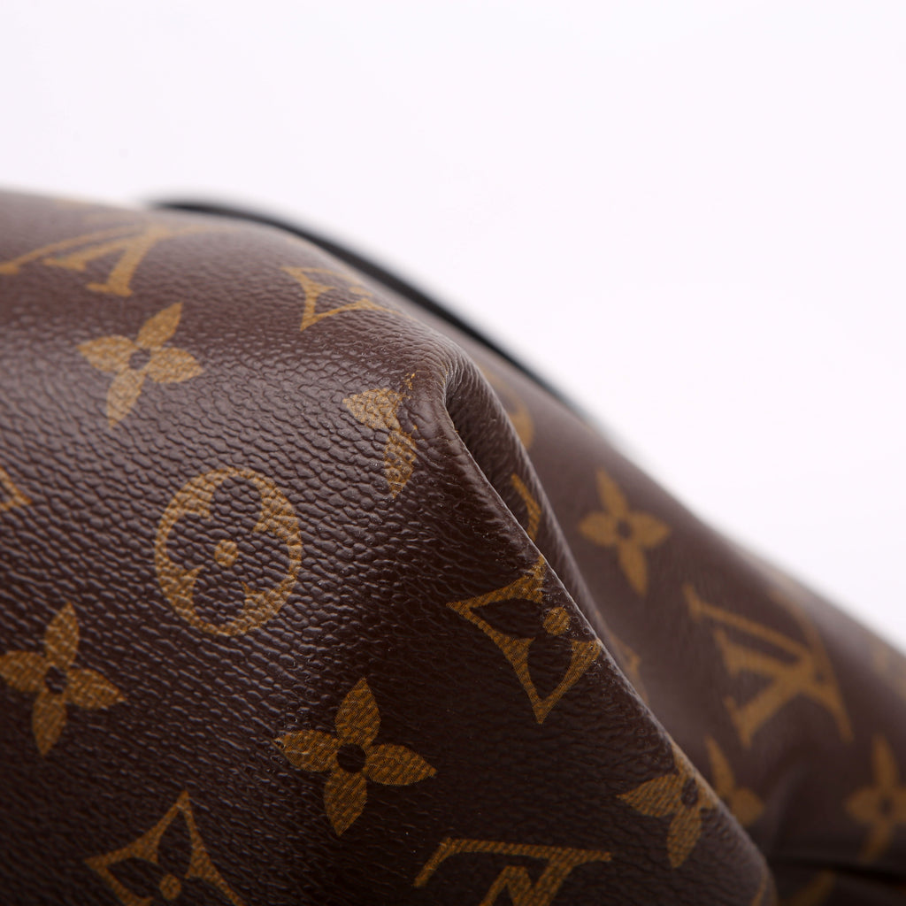 Louis Vuitton Flower Zipped Tote MM Monogram Black