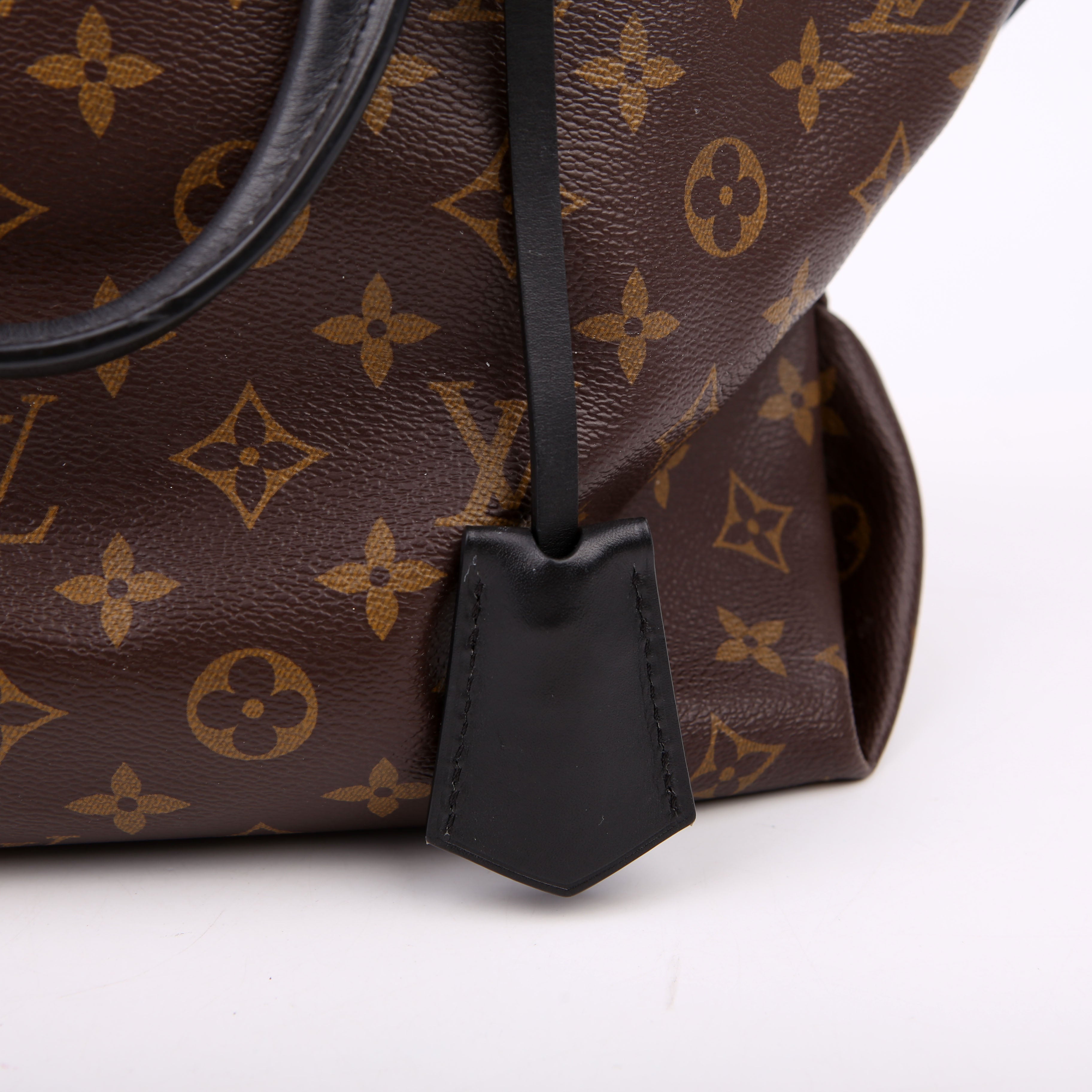 Louis Vuitton Flower Zipped Tote MM Monogram Black