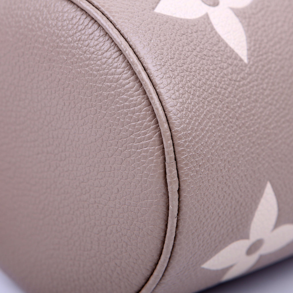 Louis Vuitton Papillon BB Bicolor Empreinte Turtledove/Cream