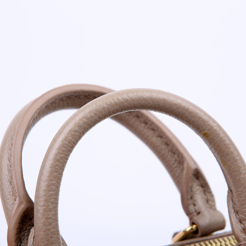 Louis Vuitton Papillon BB Bicolor Empreinte Turtledove/Cream