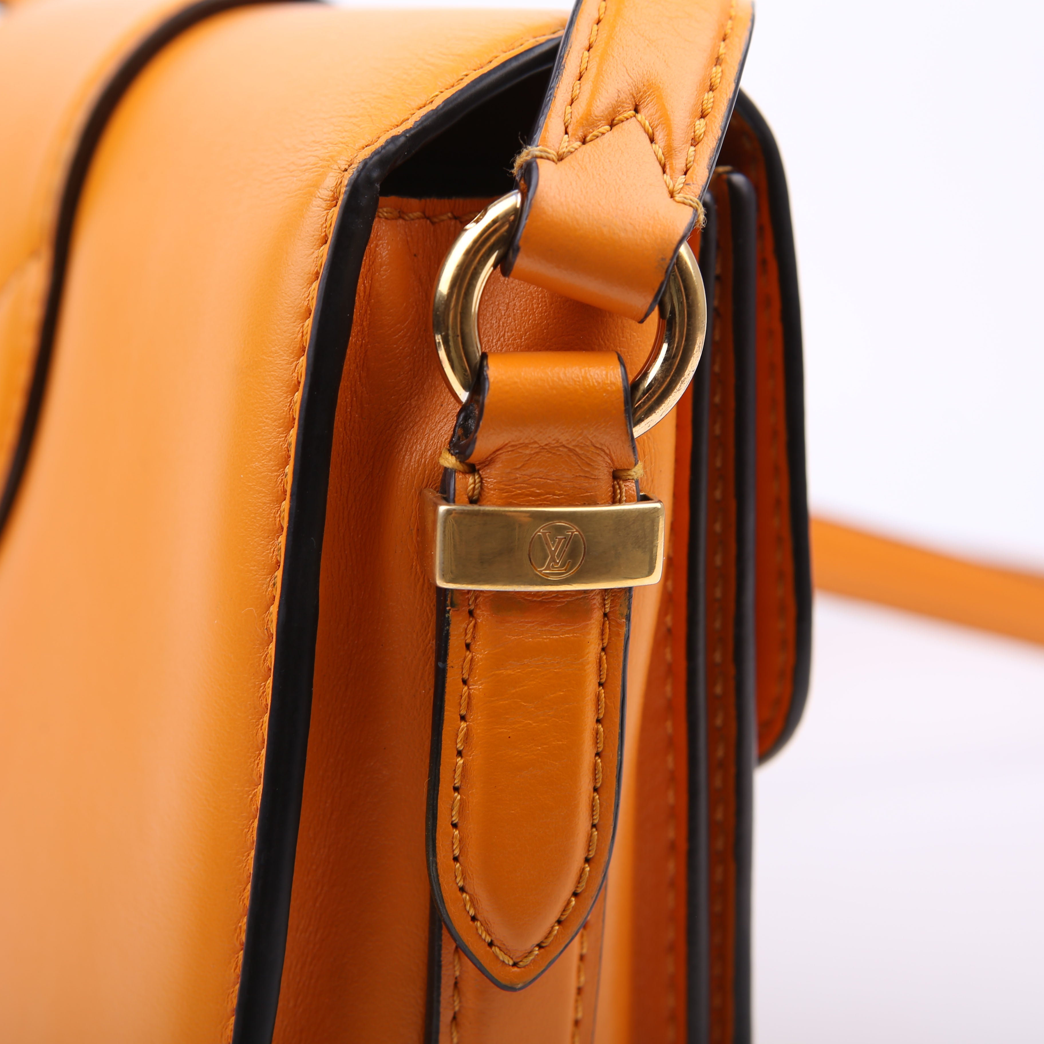 Louis Vuitton LV Pont 9 Smooth Calfskin Yellow/Orange