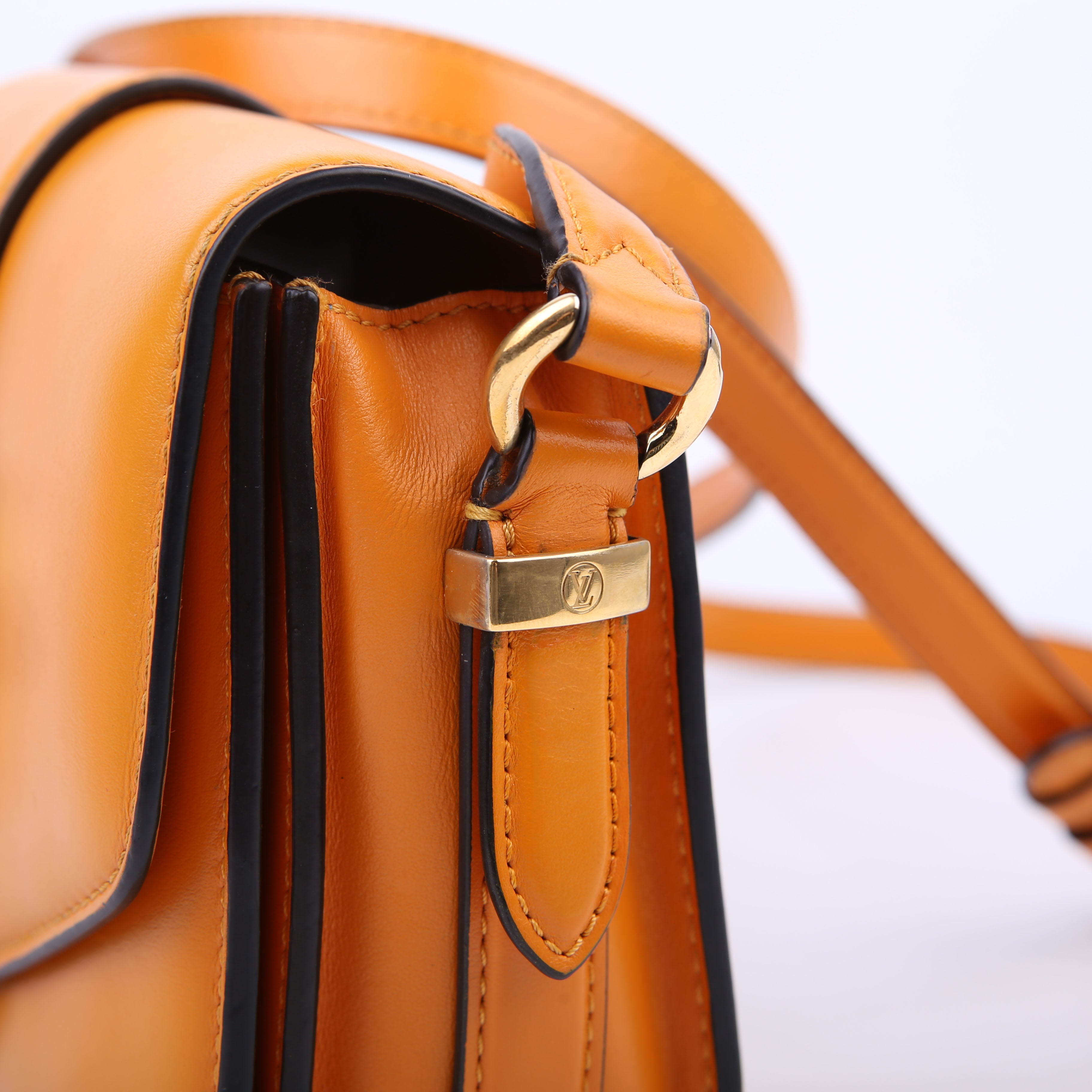 Louis Vuitton LV Pont 9 Smooth Calfskin Yellow/Orange