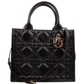 Christian Dior Book Tote Small Lambskin Cannage Black