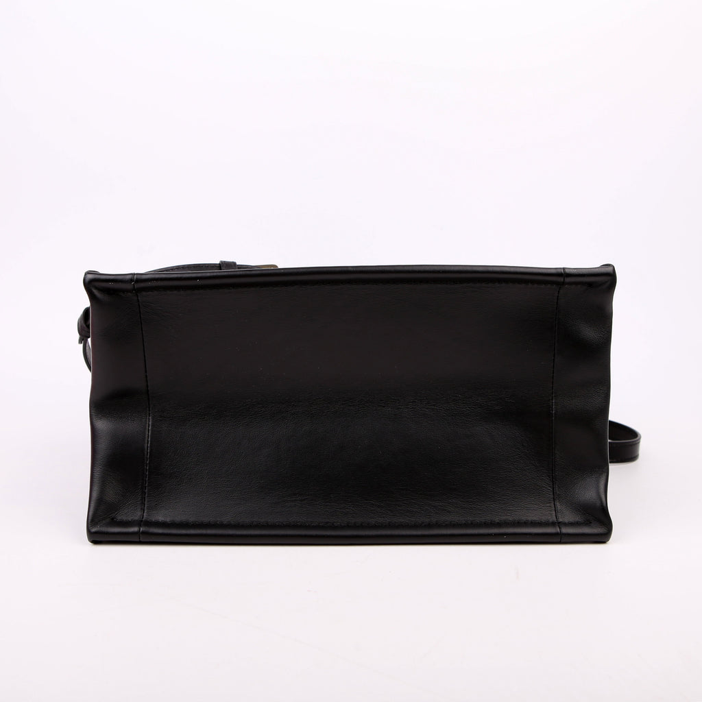 Christian Dior Book Tote Small Lambskin Cannage Black