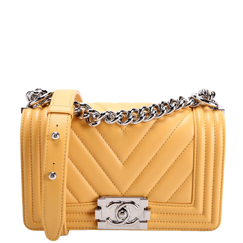 Chanel Boy Flap Small Chevron Calfskin 22M