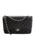 Chanel Classic Flap Jumbo Caviar 14-16M Black