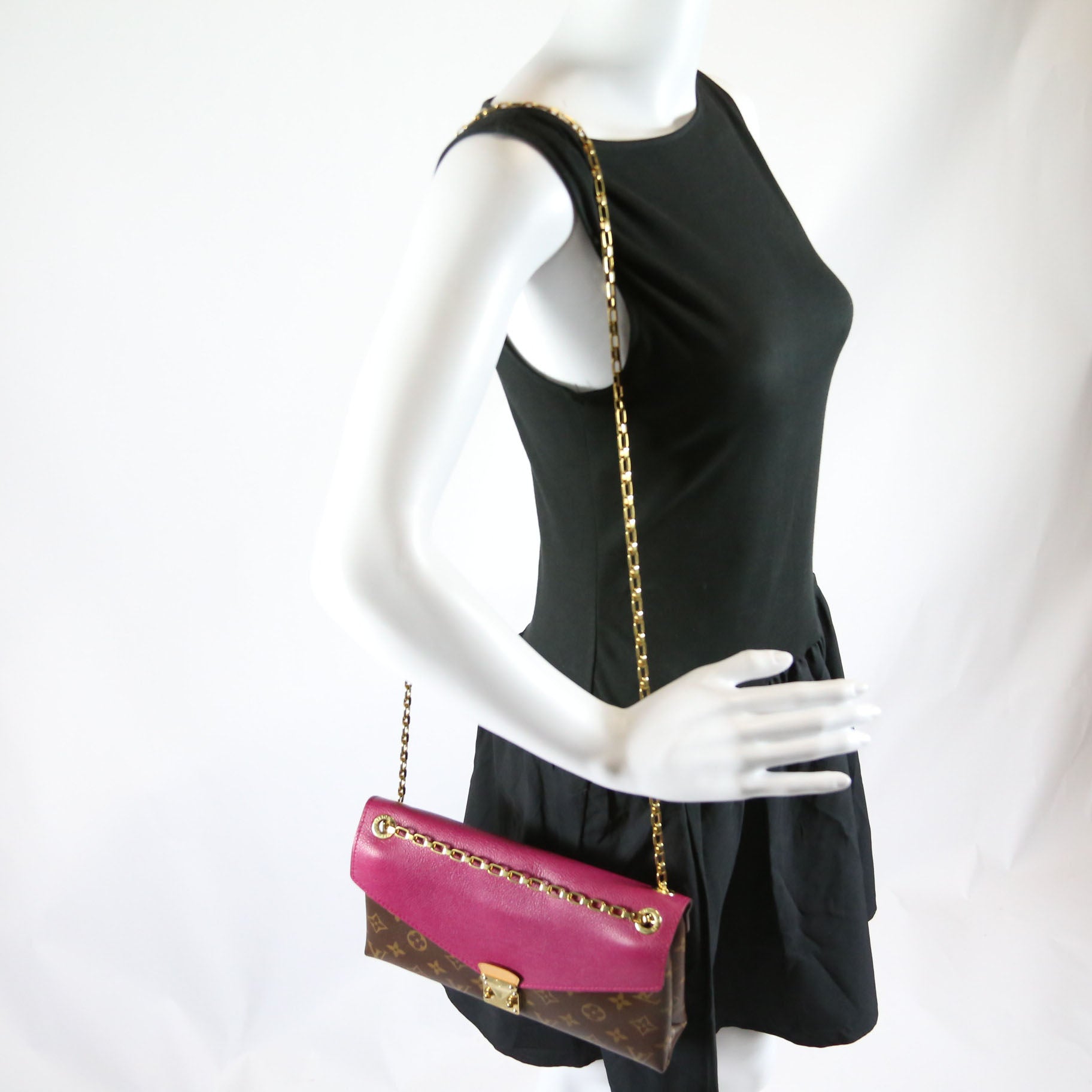 Louis Vuitton Pallas Chain Monogram Purple