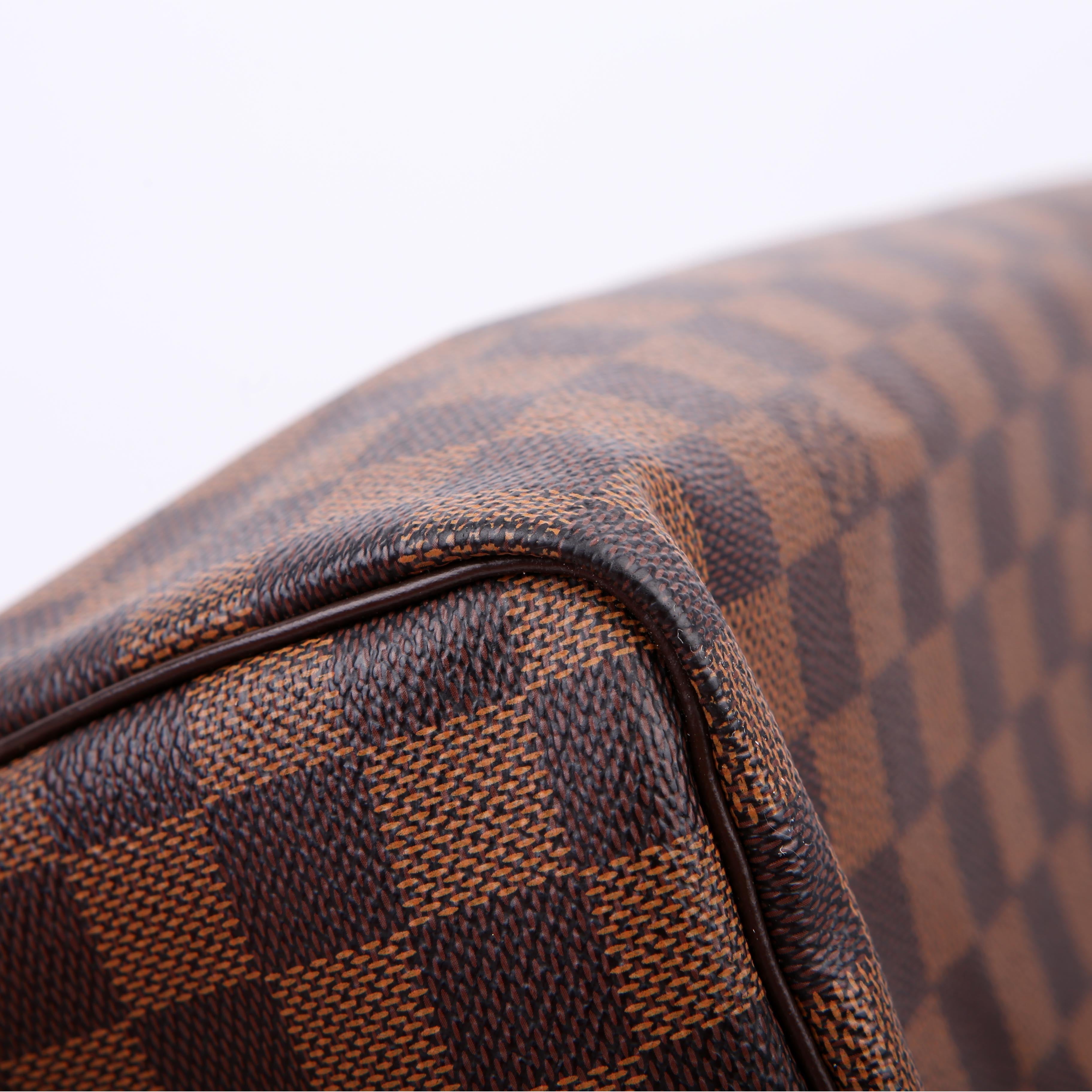 Louis Vuitton Speedy 20 Bandouliere Damier Ebene