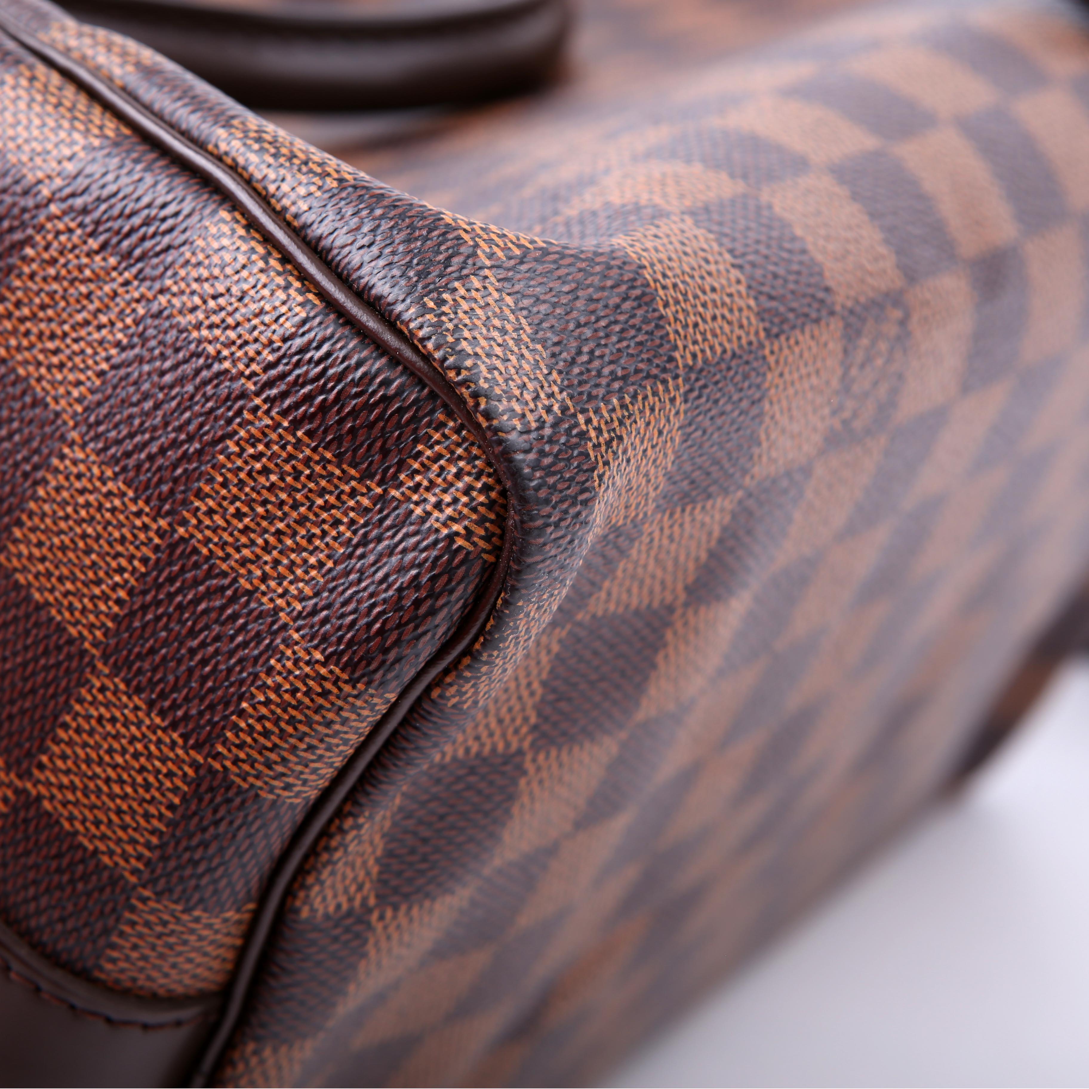 Louis Vuitton Speedy 20 Bandouliere Damier Ebene