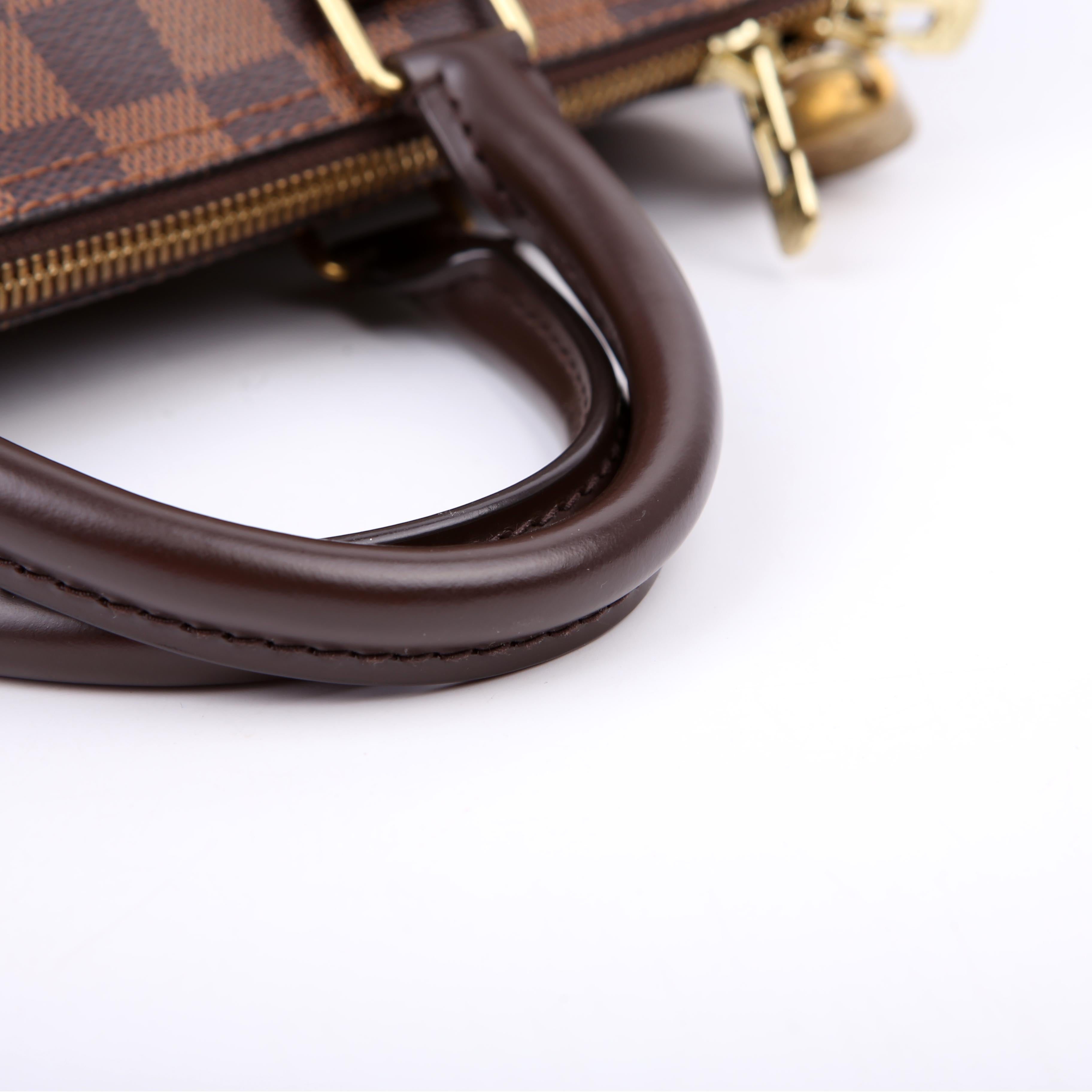 Louis Vuitton Speedy 20 Bandouliere Damier Ebene