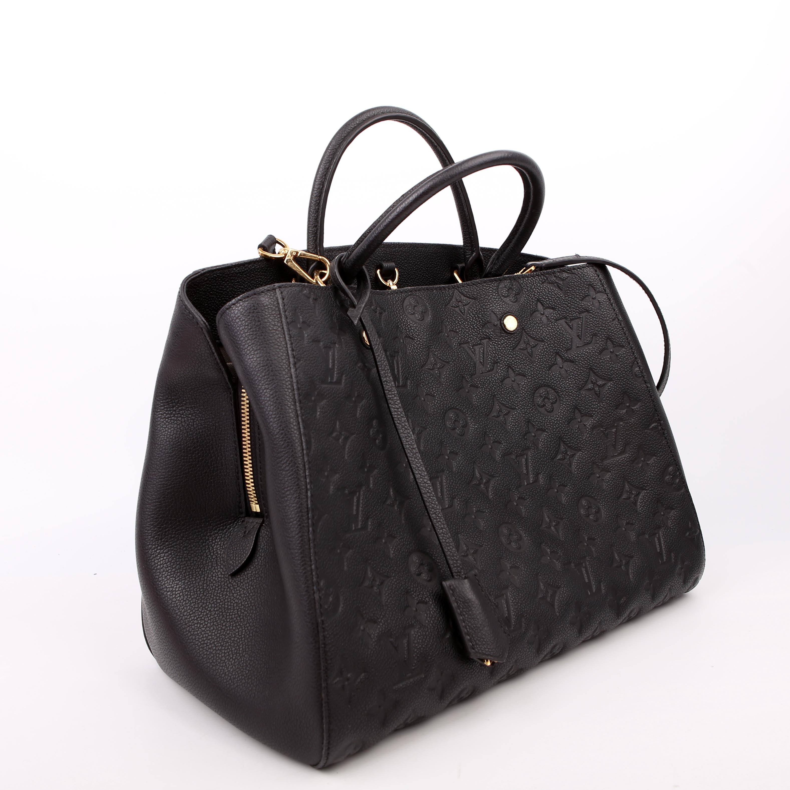 Louis Vuitton Montaigne GM Empreinte Black