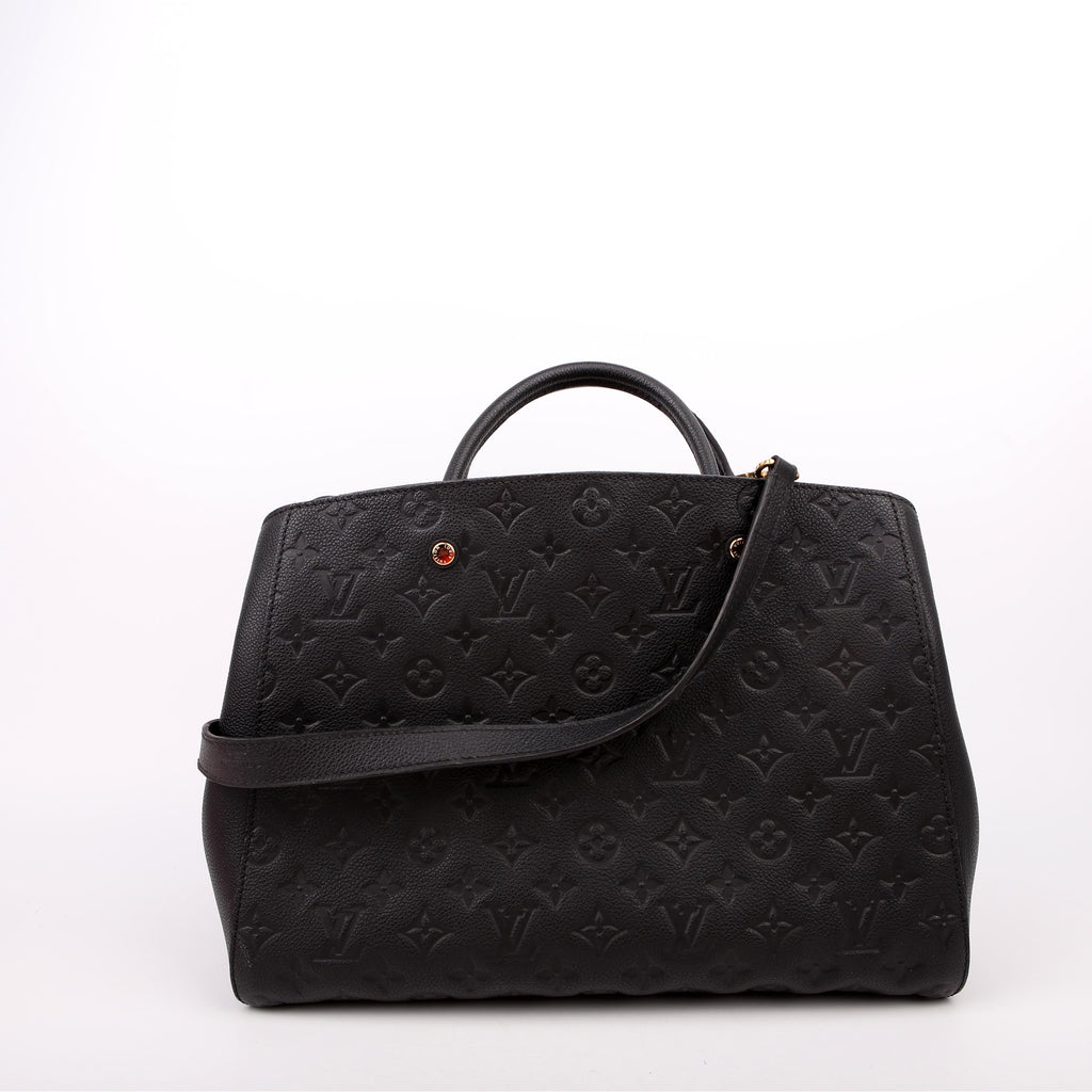 Louis Vuitton Montaigne GM Empreinte Black