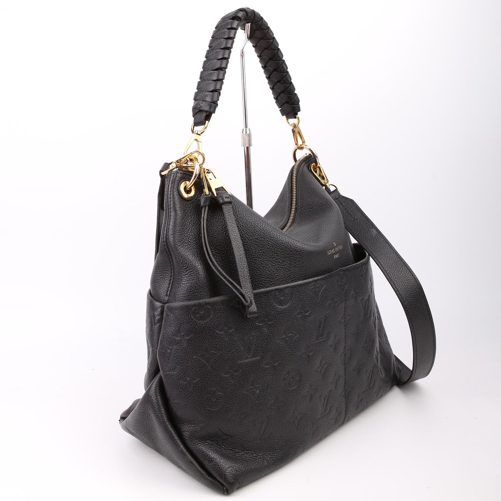 Louis Vuitton Maida Hobo Empreinte Black