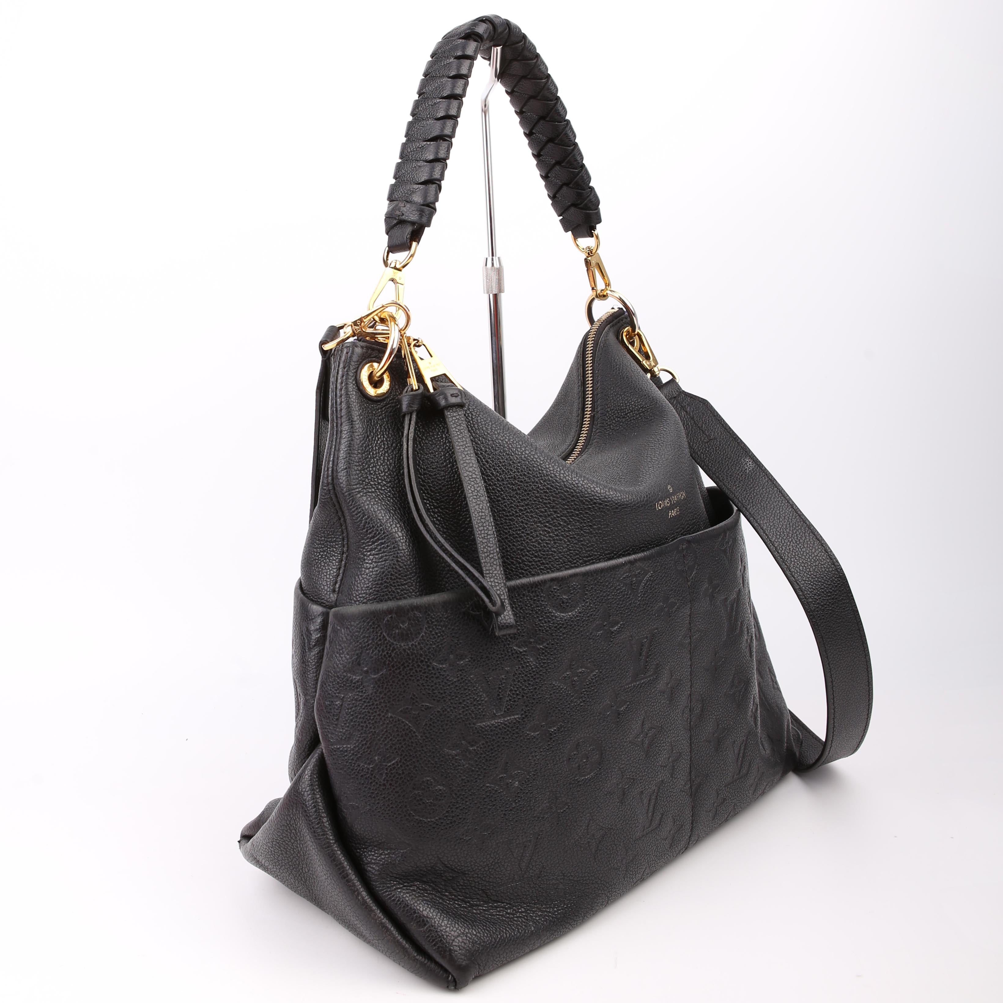 Louis Vuitton Maida Hobo Empreinte Black