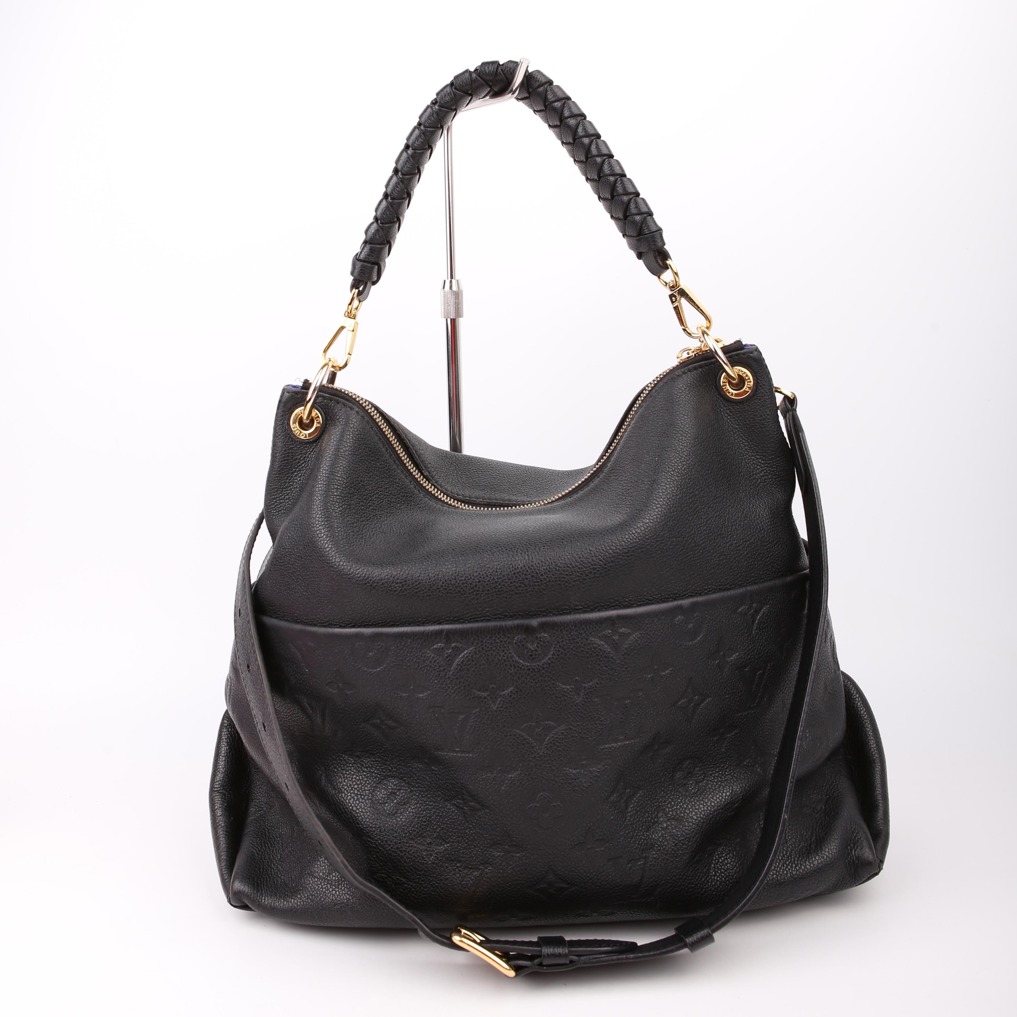 Louis Vuitton Maida Hobo Empreinte Black