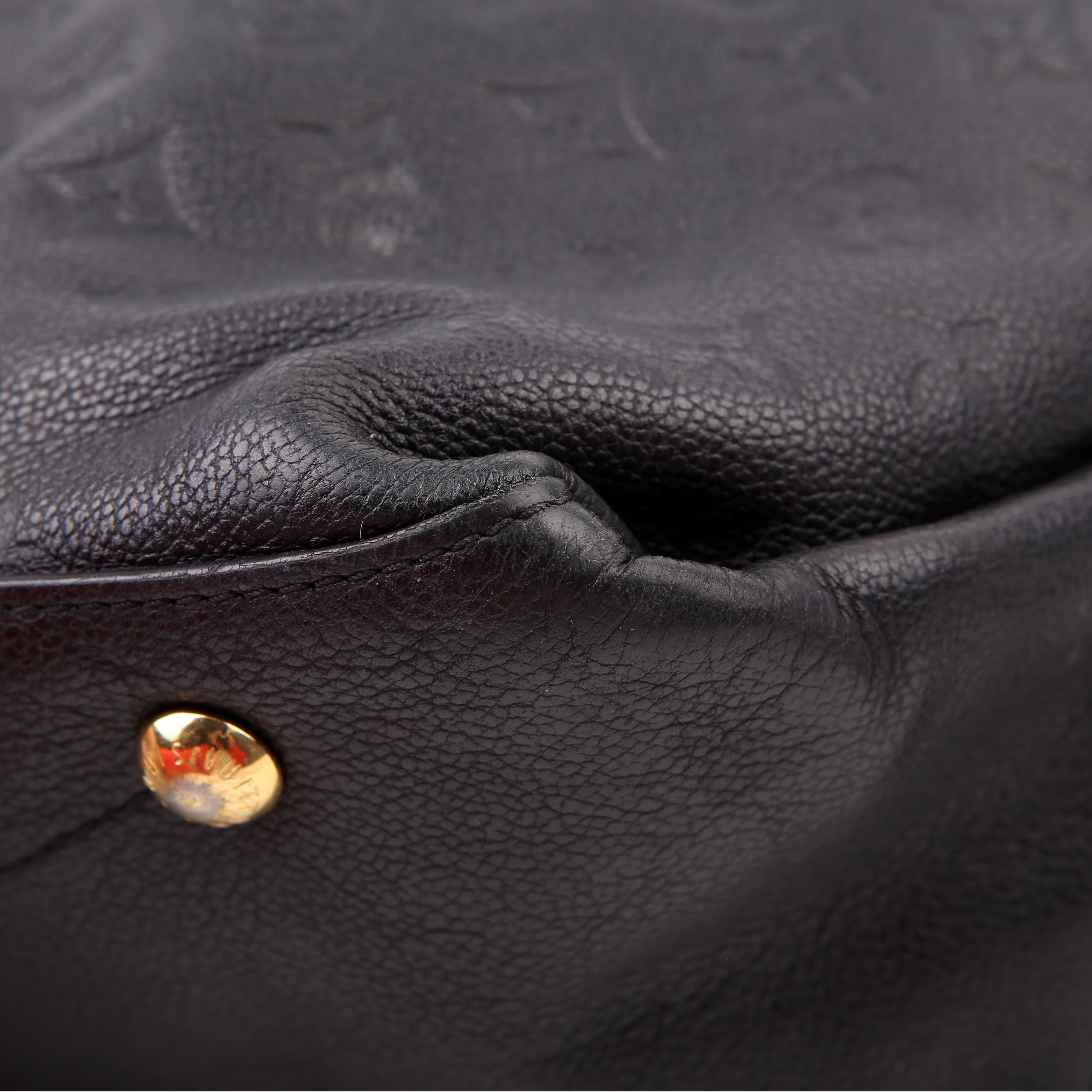 Louis Vuitton Maida Hobo Empreinte Black