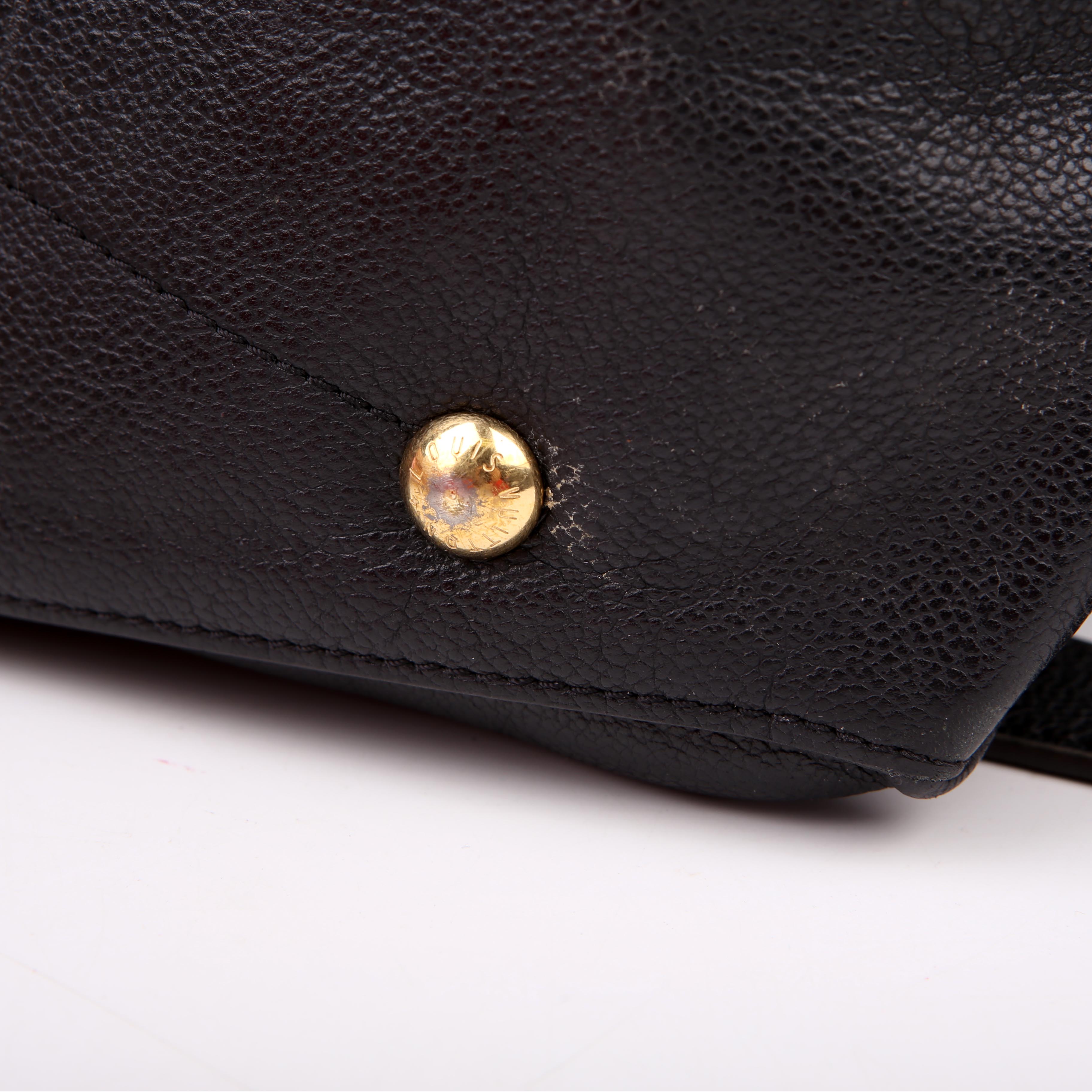 Louis Vuitton Maida Hobo Empreinte Black