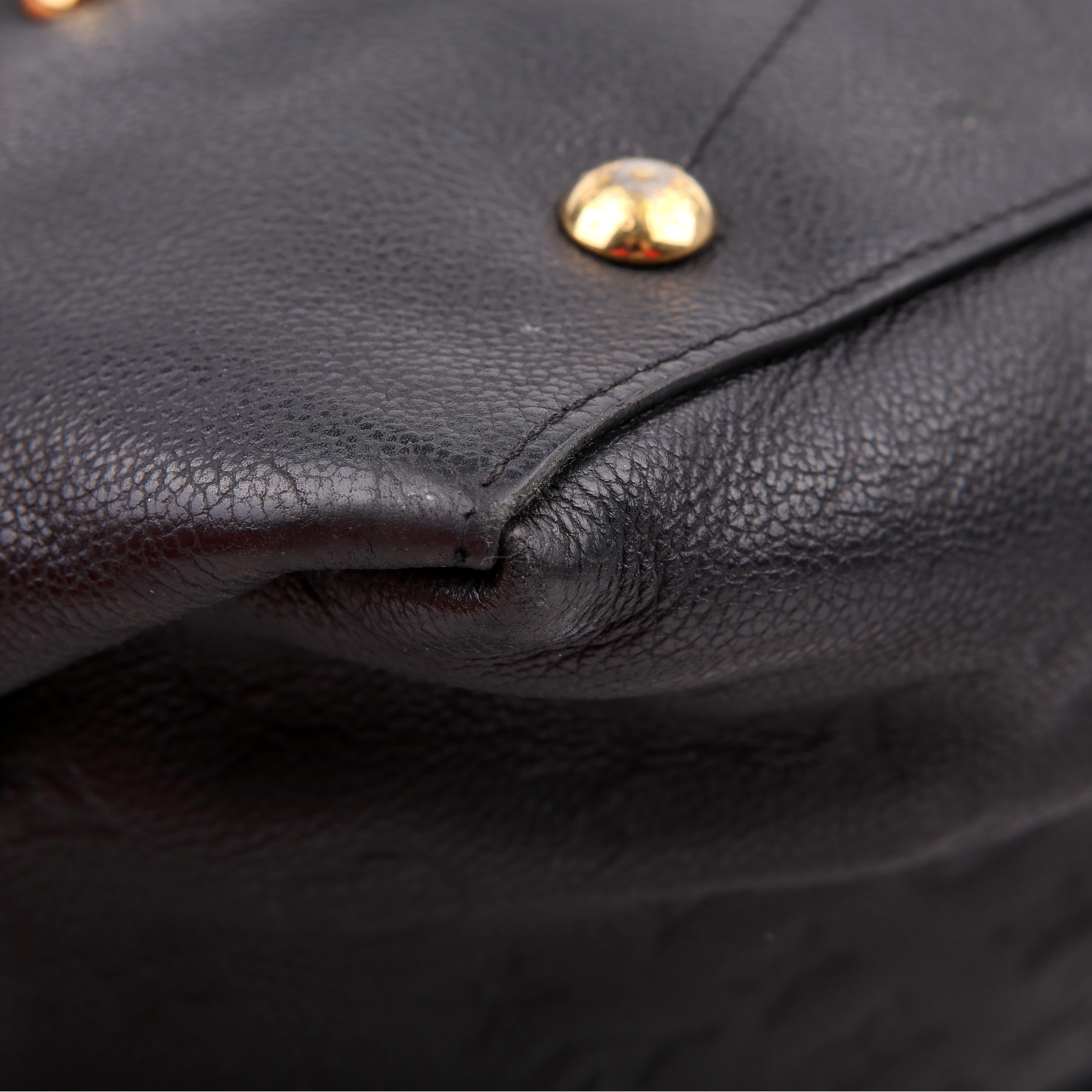 Louis Vuitton Maida Hobo Empreinte Black
