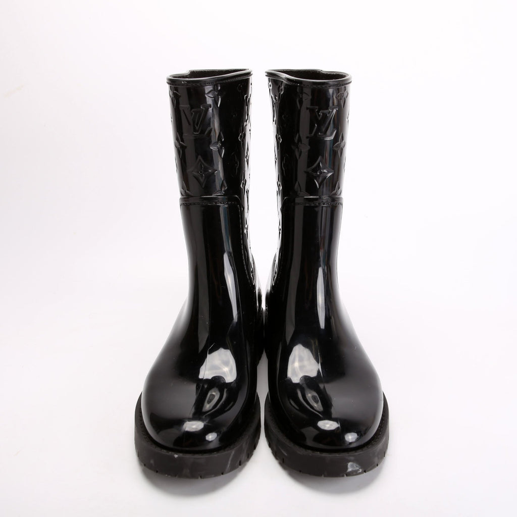 Louis Vuitton Drops Flat Half Boots Size 40