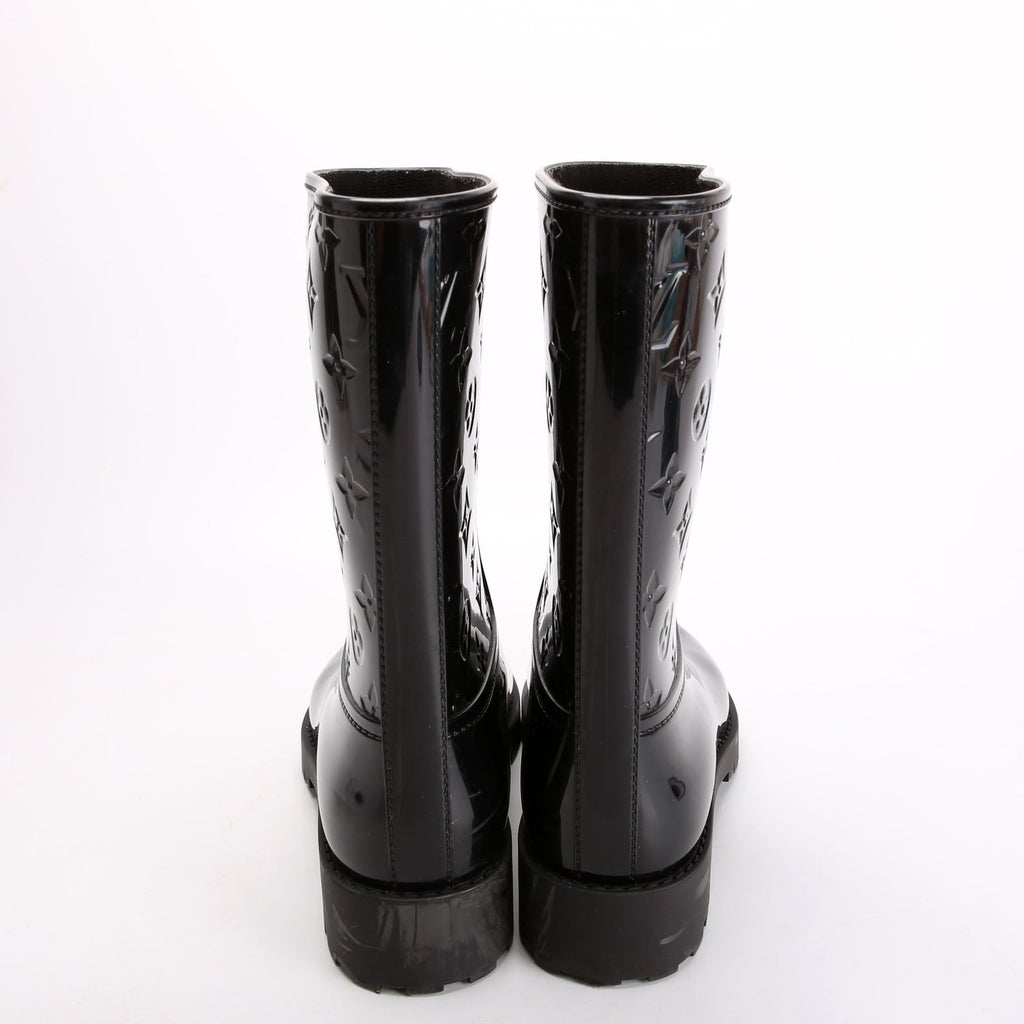 Louis Vuitton Drops Flat Half Boots Size 40