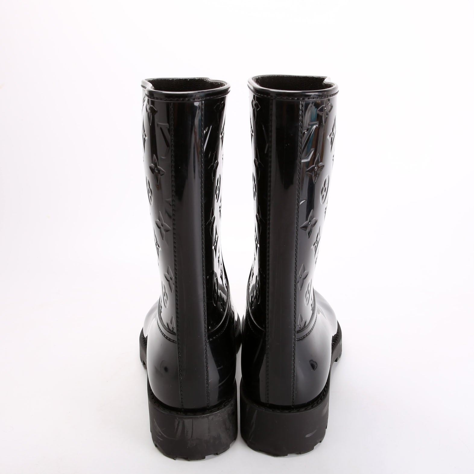 Louis Vuitton Drops Flat Half Boots Size 40
