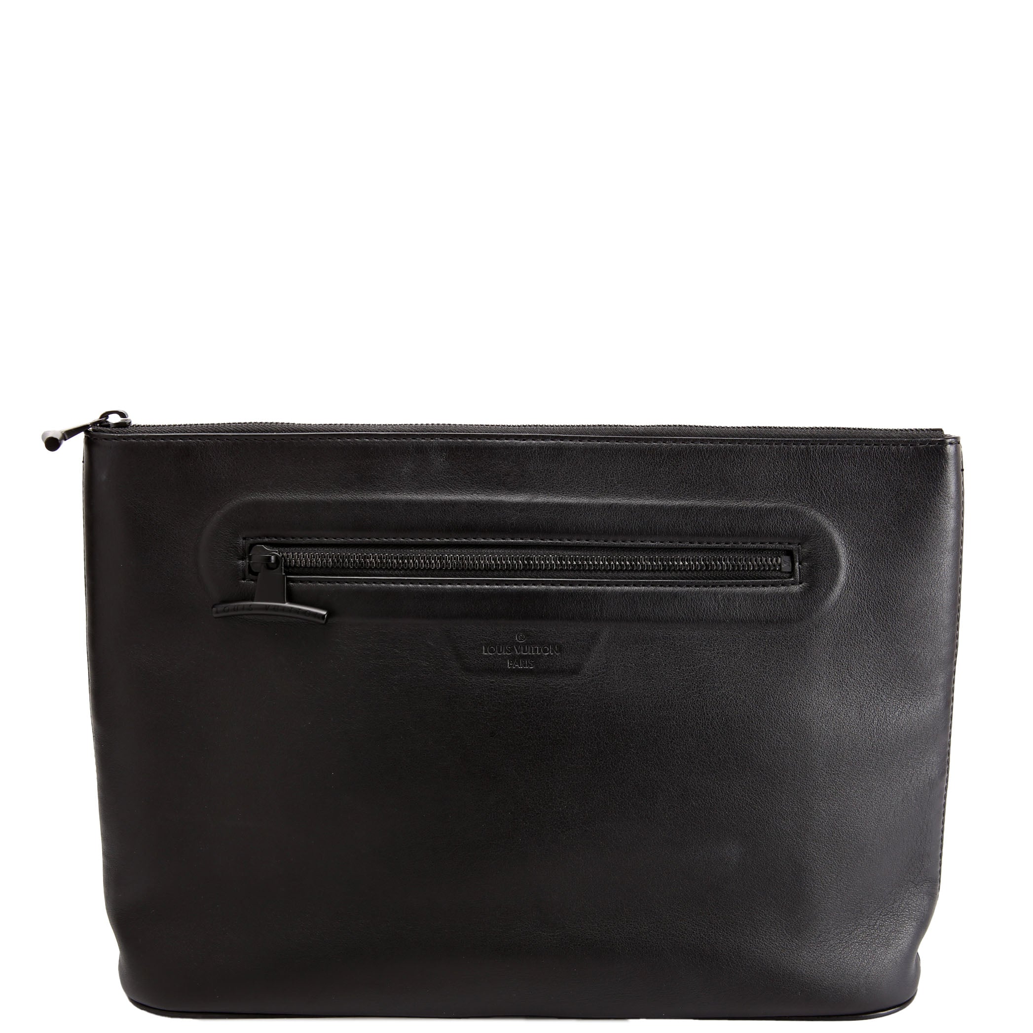 Louis Vuitton Pochette Cosmo Leather Black