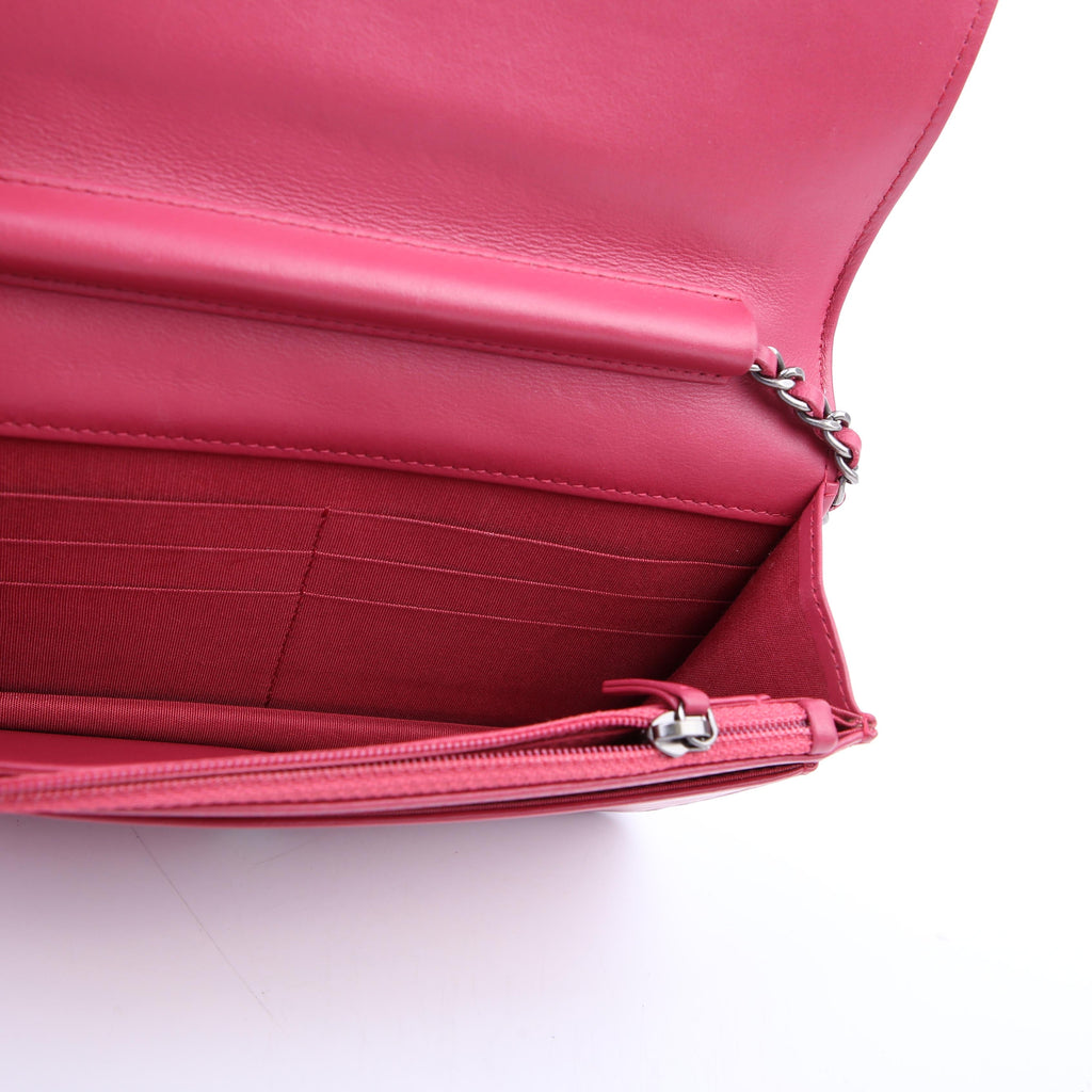 Chanel WOC Boy Lambskin Pink